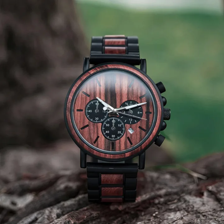 Heritage wooden watch
