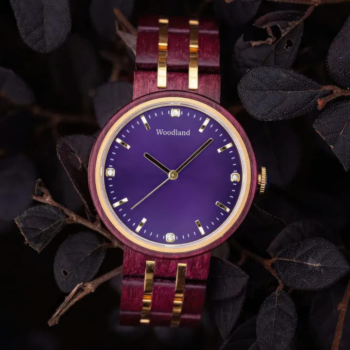 Rosewood wooden watch
